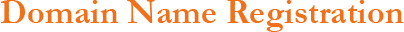Domain Name Registration